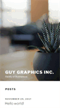 Mobile Screenshot of guygraphics.com